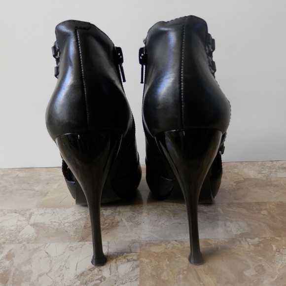 BCBGeneration Women's Black Stiletto Booties - Picture 3 of 7